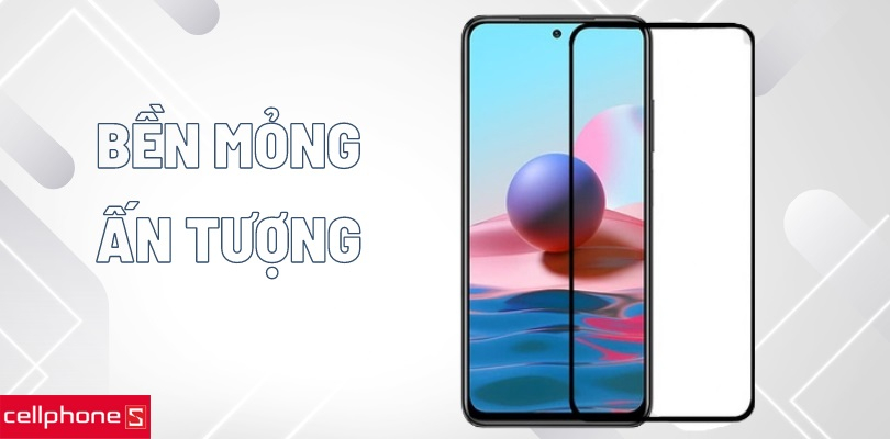 Dán chống va đập Full màn đen cho Xiaomi Note 11 