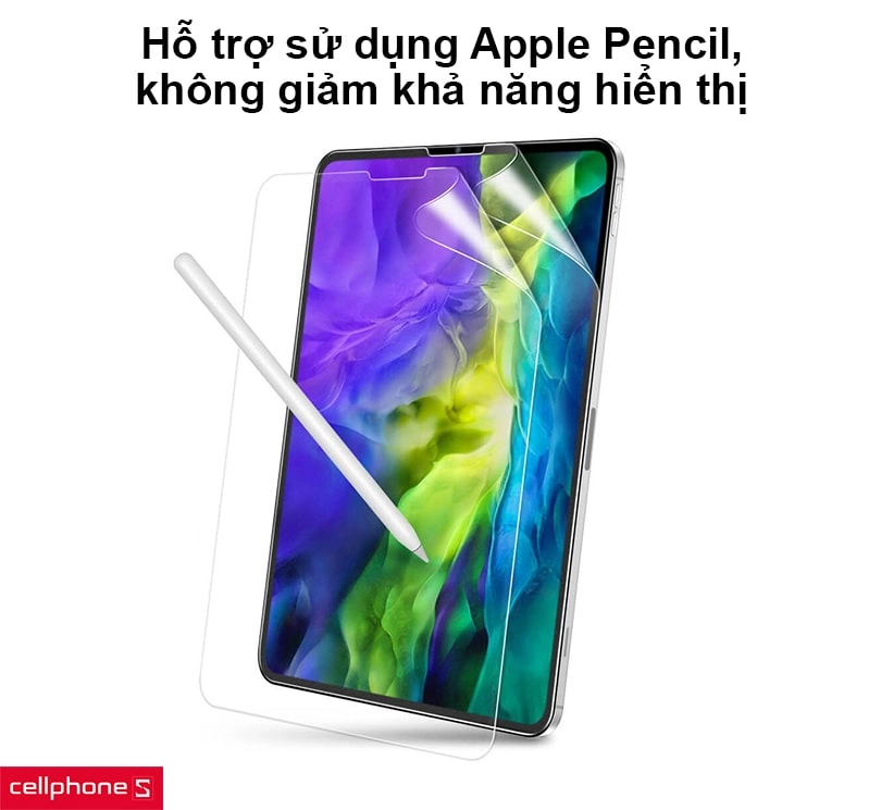 Dán màn hình iPad Pro 11 2021 Zeelot Paper Like Film