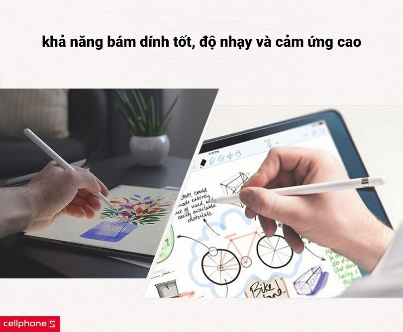 Dán màn hình iPad Pro 12.9 2021 Zeelot Paper Like Film