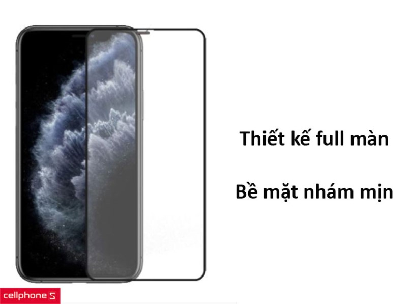 Dán cường lực nhám iPhone 13 / 13 Pro ANANK