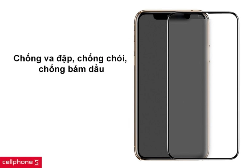 Dán cường lực nhám iPhone 13 Pro Max ANANK