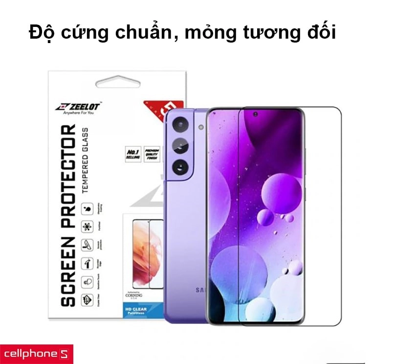 Dán chống va đập Zeelot Full cho Samsung Galaxy S21 FE