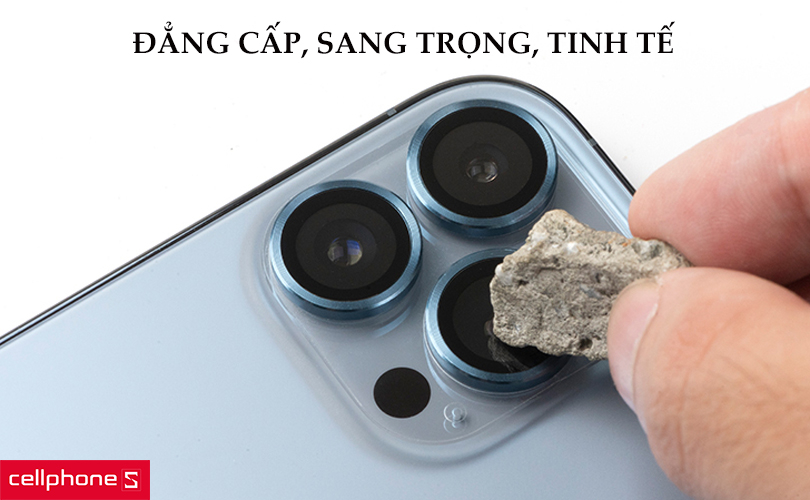 Dán bảo vệ camera iPhone 13 Pro/ 13 Pro Max Hoda Sapphire
