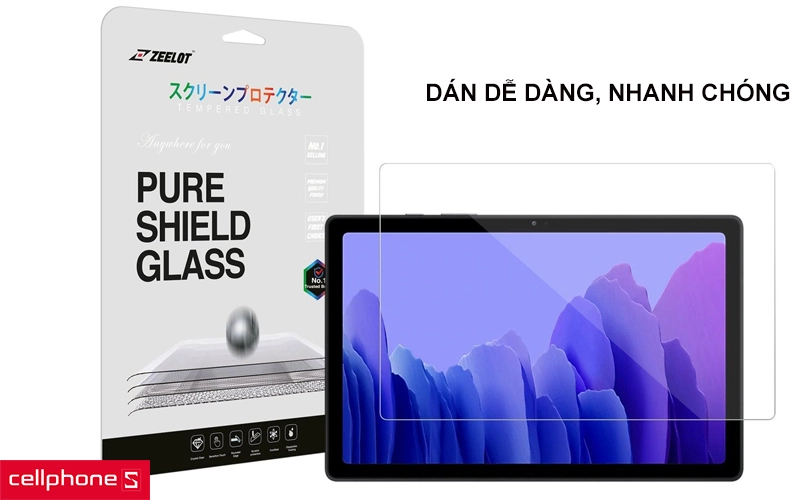 Dán chống va đập Samsung Galaxy Tab A8 2022 Zeelot Full cao cấp