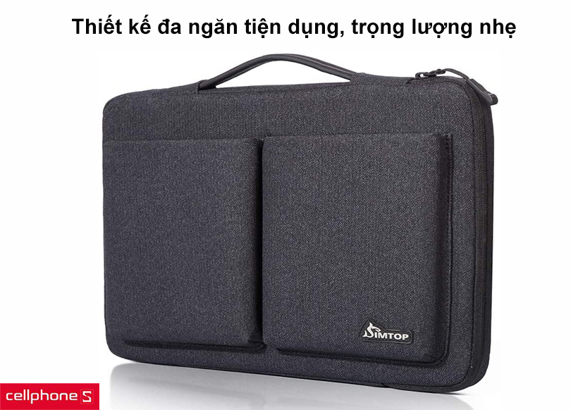 túi chống sốc Simtop Business Pocket 15.6 inch