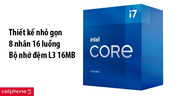 Thiết kế thông minh nhỏ gọn, hiệu năng mạnh mẽ