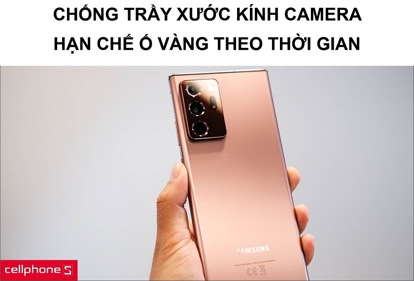 Độ trong suốt cao cùng khả năng chịu lực thay cho kính camera chính