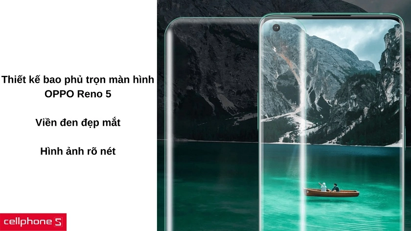 Dán cường lực Zeloot cho OPPO Reno 5