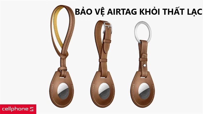 Tại sao sử dụng bao da, dây đeo Apple Airtag?