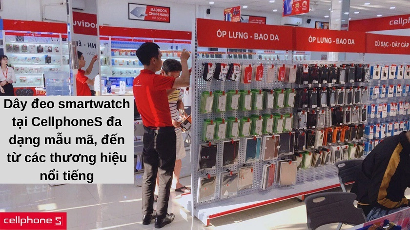 Mua dây đeo đồng hồ thông minh (smartwatch) chính hãng, giá rẻ nhất tại CellphoneS