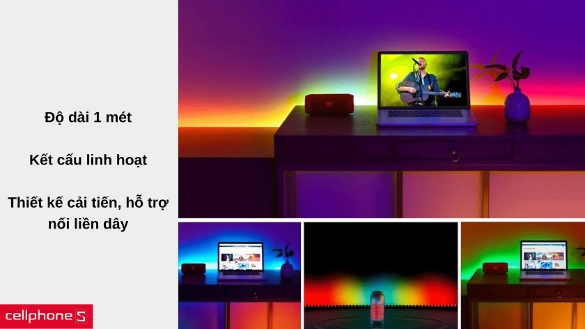 Dây LED Philips Hue Lightstrip Extension 1m