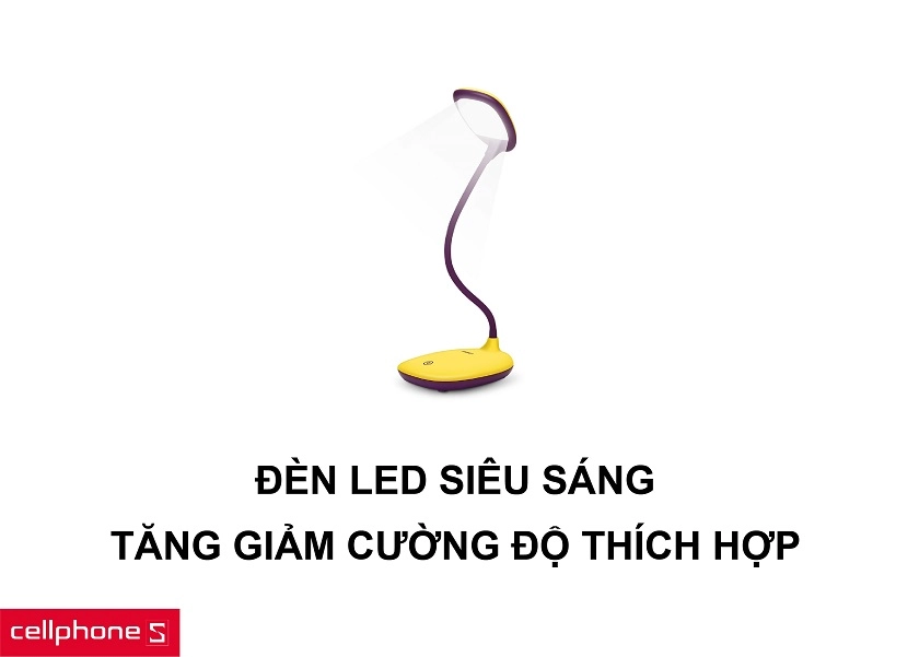 Đèn Led tích hợp cùng pin đi kèm với chức năng và cường độ sáng thích hợp 