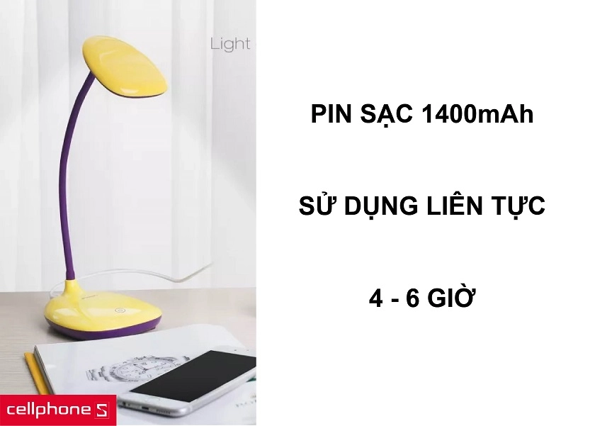 Dung lượng pin cực khủng đi kèm với thời lượng pin vô cùng to lớn