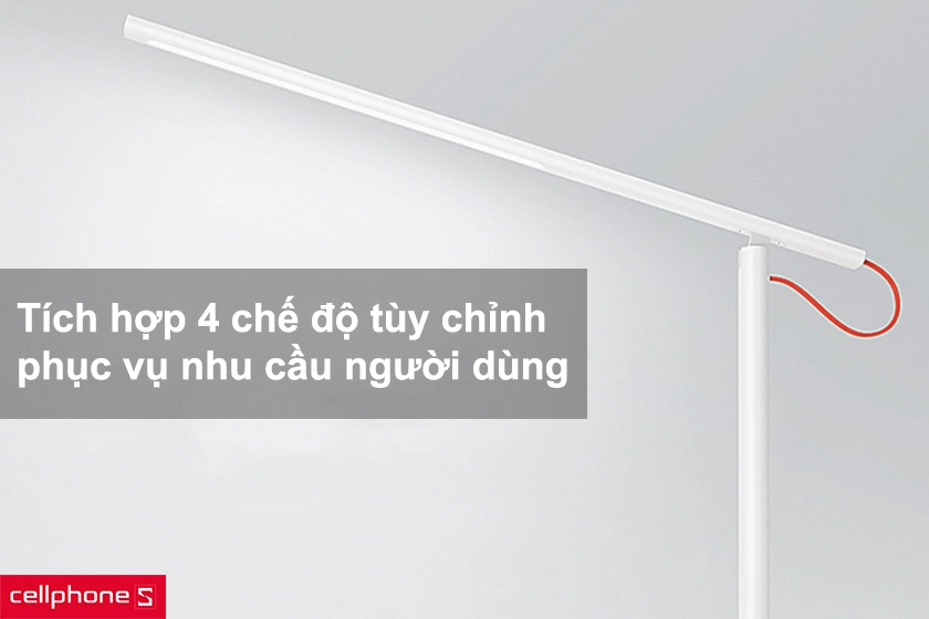 Tích hợp 4 chế độ tùy chỉnh phục vụ nhu cầu người dùng