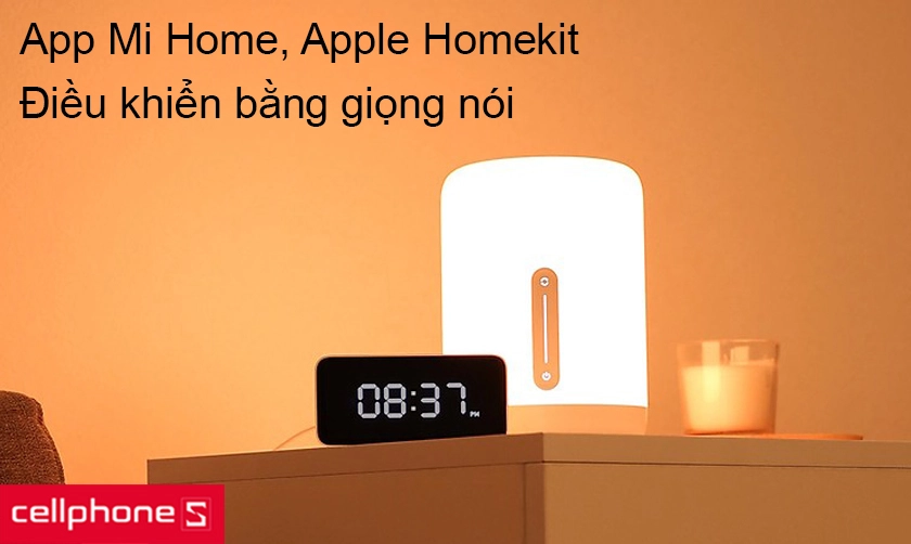 Đồng bộ app Mi Home, điều khiển bằng giọng nói, kết nối Apple Homekit