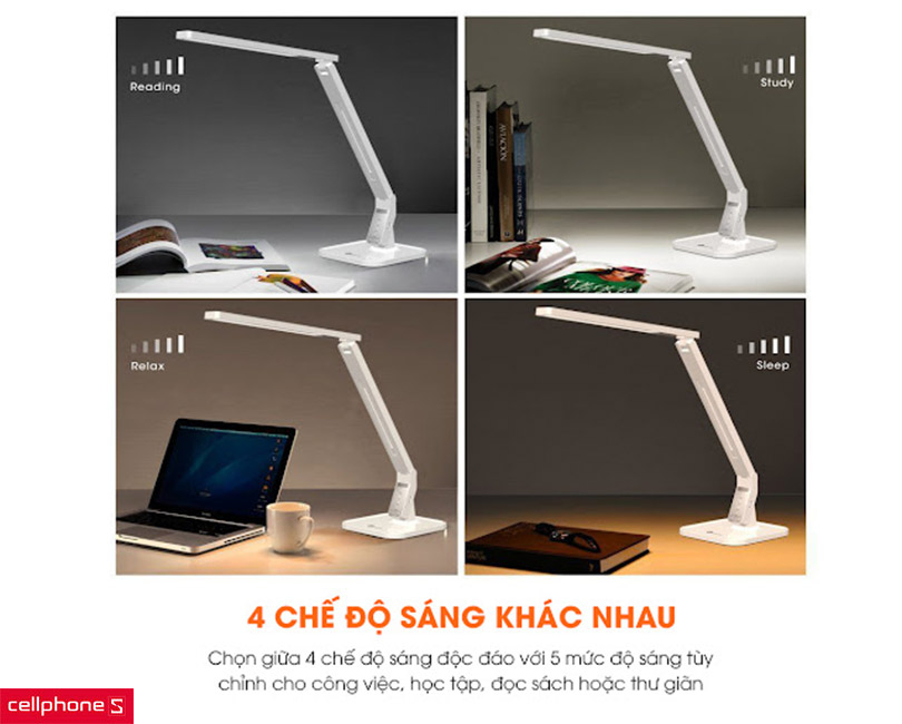 Đèn Taotronics tùy chỉnh ánh sáng
