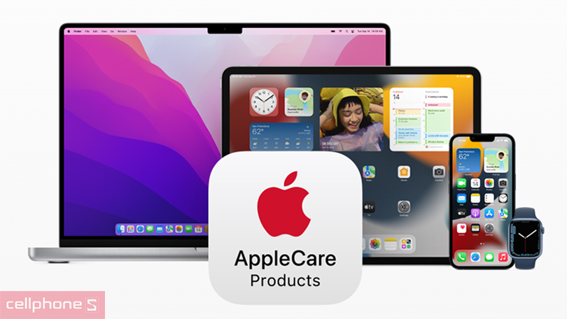 Dịch vụ gia hạn bảo hành Apple Care Macbook Pro 13 inch M2 - gia tăng thời gian bảo hành chính hãng