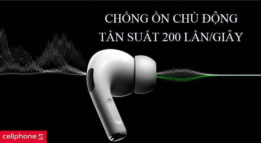 Âm thanh rõ nét với công nghệ khử tiếng ồn chủ động