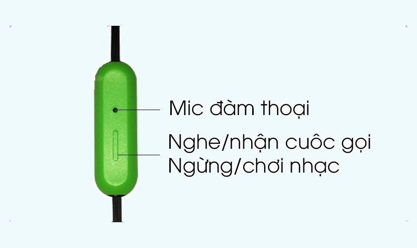 Tích hợp micro, kết hợp cùng phím điều khiển