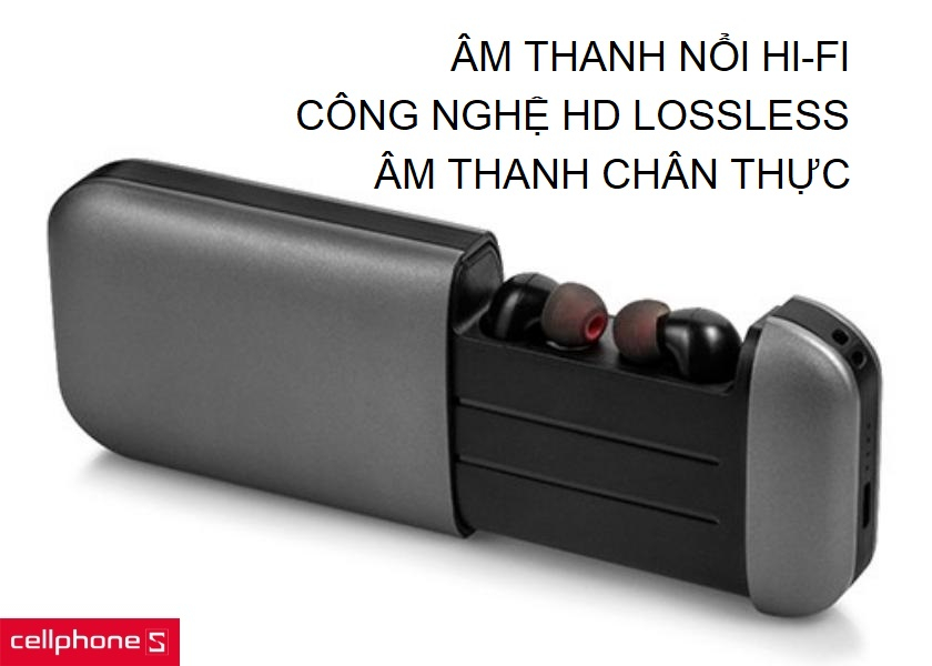 Âm thanh tốt với công nghệ HD lossless và âm thanh nổi Hi-Fi