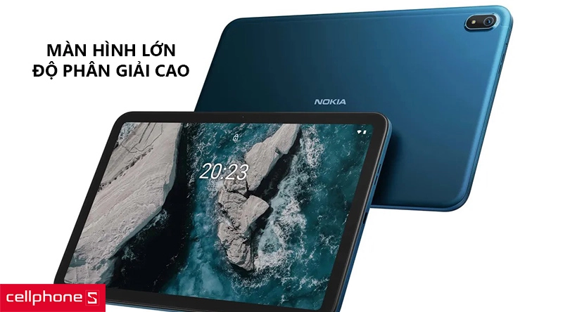 Màn hình lớn, độ phân giải cao