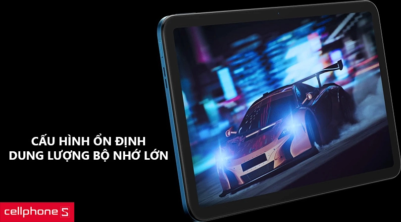 Cấu hình ổn định, dung lượng bộ nhớ lớn