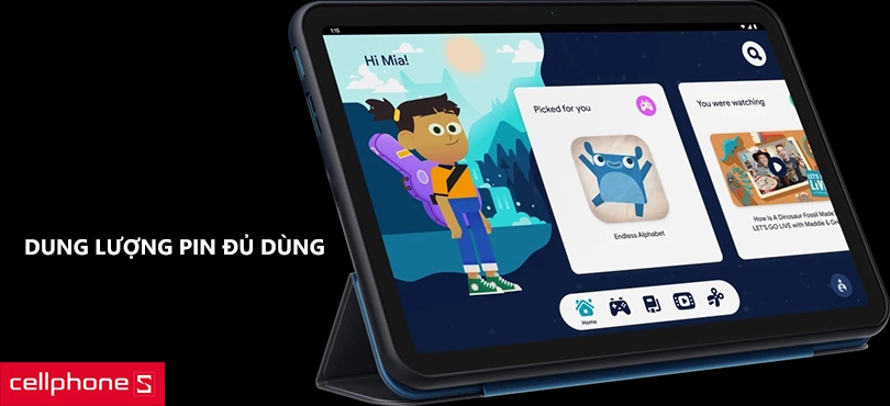 Dung lượng pin đủ dùng