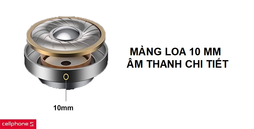 Màng loa siêu mỏng 10mm chất lượng âm chi tiết