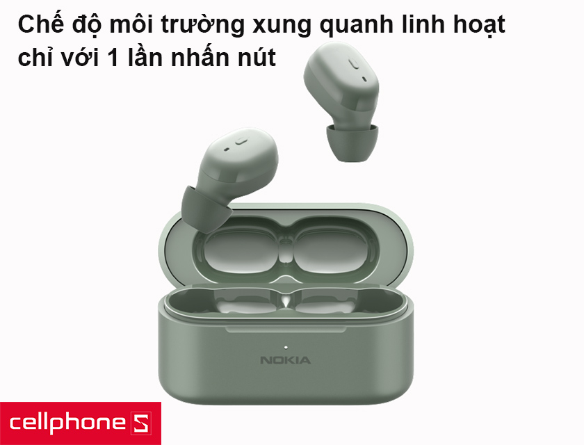 Chế độ môi trường xung quanh linh hoạt chỉ với 1 lần nhấn nút