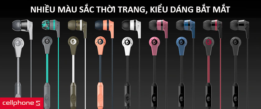 Ngoại hình của tai nghe cũng khá nổi bật với các phiên bản màu sắc bắt mắt cùng họa tiết cách điệu độc đáo