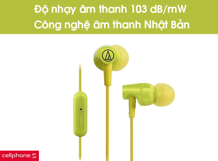 Sở hữu độ nhạy âm thanh 103 dB/mW và chất lượng âm thanh chân thật đến từng chi tiết