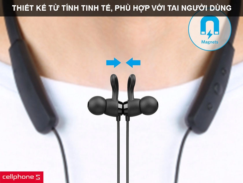 Thiết kế tinh tế, phù hợp với tai người dùng