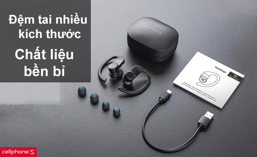 đệm tai nhiều kích thước