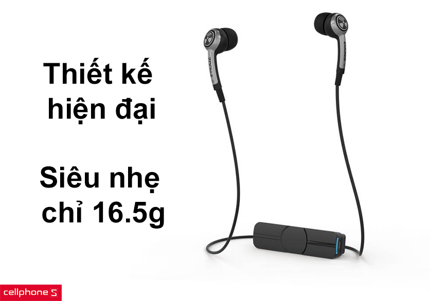 Thiết kế dây đeo choàng cổ, trọng lượng siêu nhẹ chỉ 16.5g