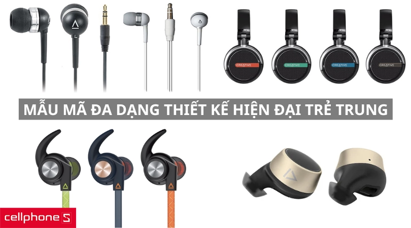 Tổng quan về tai nghe Creative