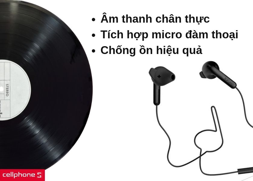 Âm thanh chân thực, micro đàm thoại tiện dụng