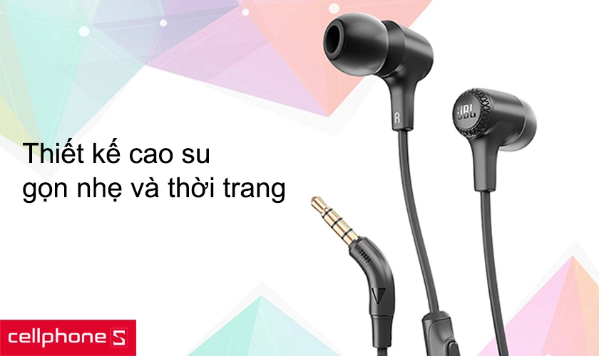 Thiết kế cao su theo phong cách gọn nhẹ và thời trang