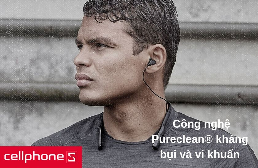 tính năng kháng bụi và vi khuẩn bởi công nghệ Pureclean