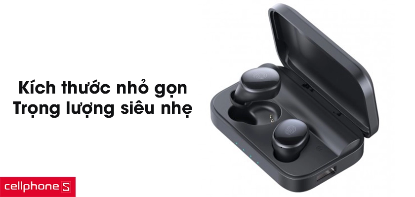 Thiết kế tinh tế, nhỏ gọn