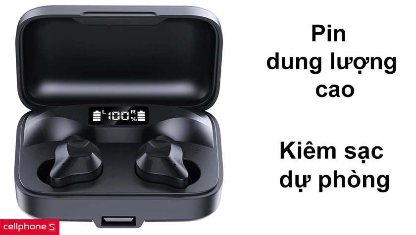 Pin bền bỉ kiêm sạc dự phòng