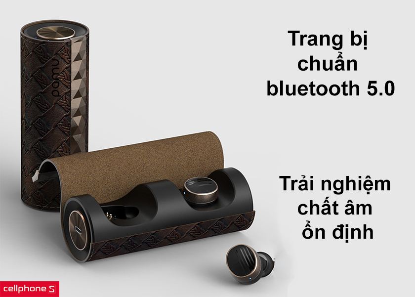 Trang bị chuẩn bluetooth 5.0, trải nghiệm chất âm ổn định