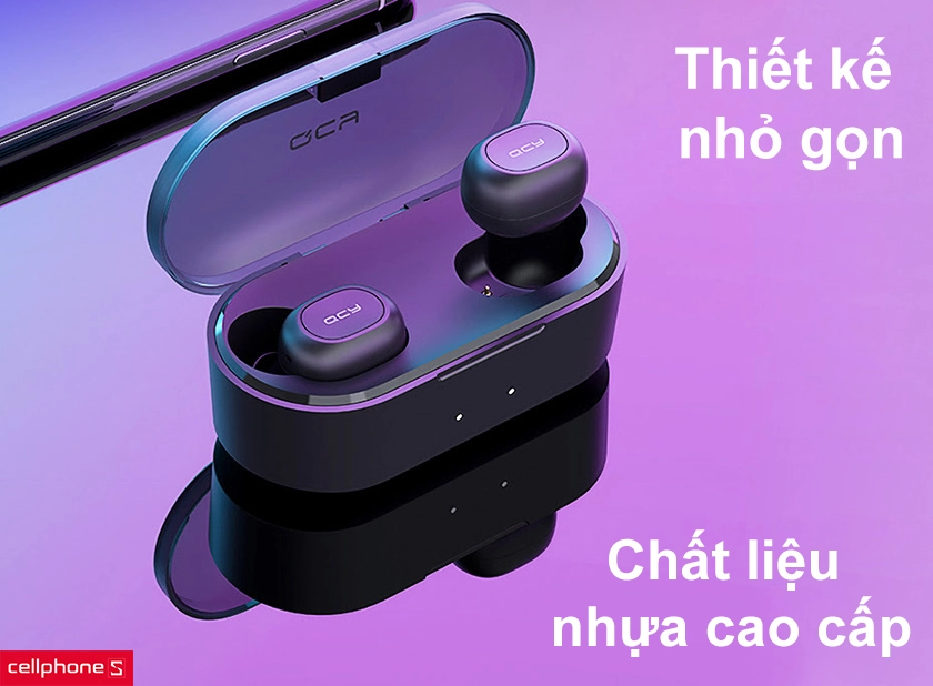 Thiết kế nhỏ gọn, chất liệu nhựa cao cấp