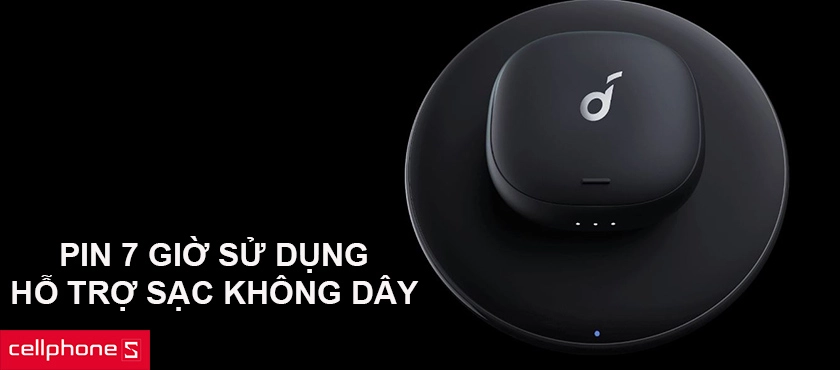 Pin dung lượng lớn cho 7 giờ sử dụng