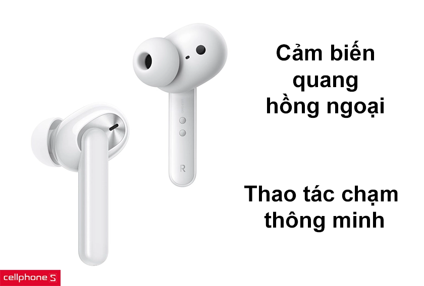Cảm biến quang hồng ngoại tích hợp, thao tác chạm thông minh
