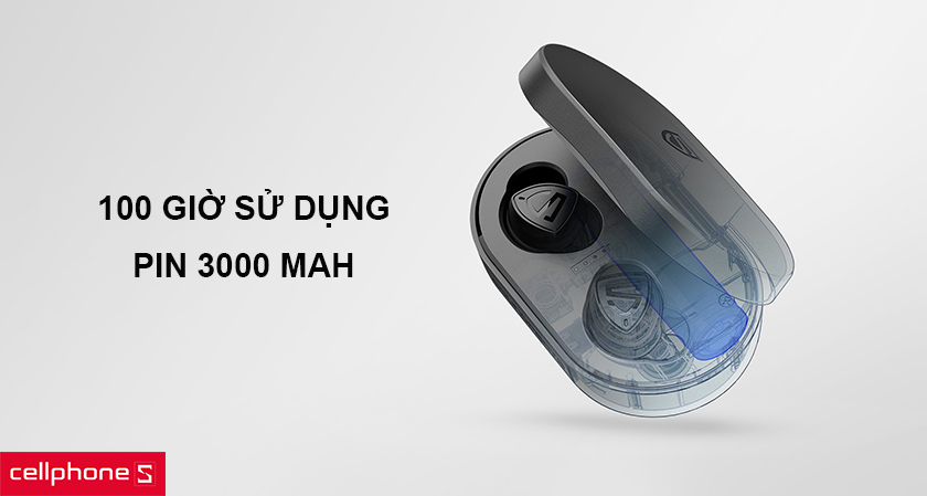 Sử dụng 5 giờ cho tai nghe