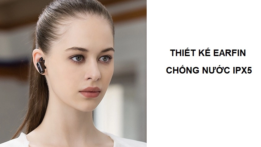 Kích thước nhỏ gọn 16.6x9.8x4.8cm, công nghệ chống nước IPX5