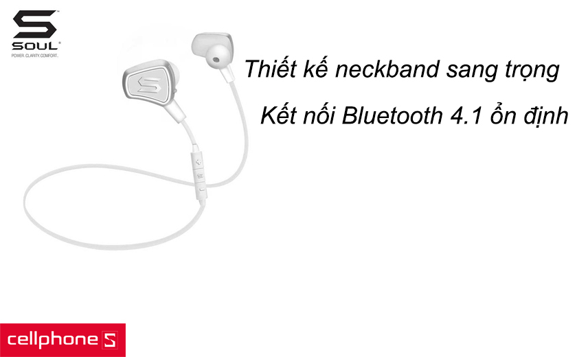 Kết nối bluetooth 4.1 ấn tượng ổn định