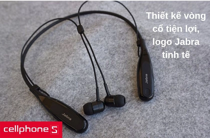 thiết kế tiện lợi bao gồm một vòng cố định ngay trên cổ giúp thiết bị không rơi khi bạn vận động mạnh