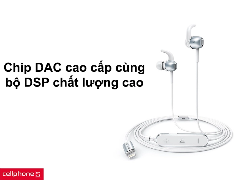 Chip DAC cao cấp cùng bộ DSP chất lượng cao