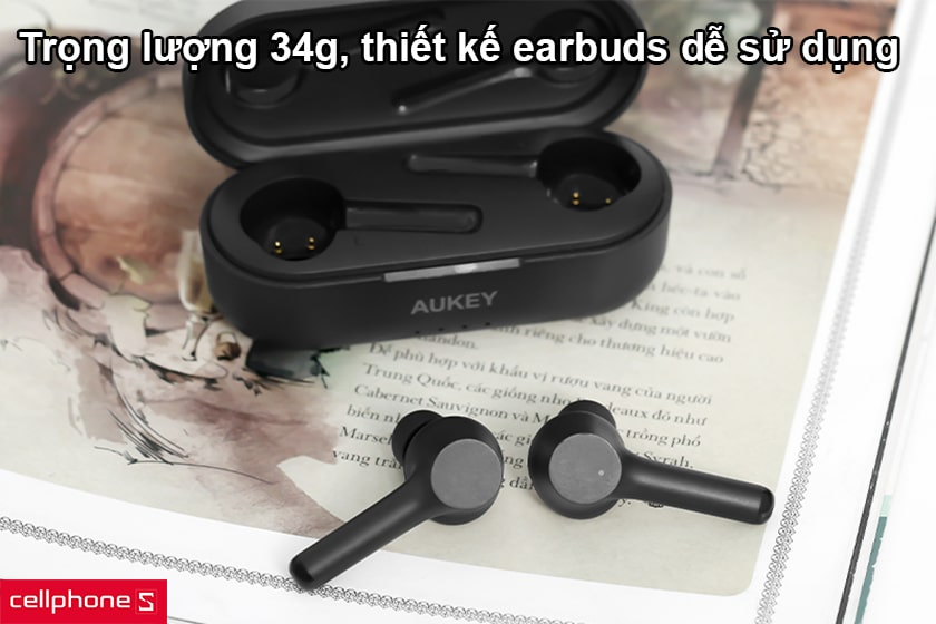 Tai nghe Bluetooth Aukey EP-K01 Giá rẻ, cao cấp